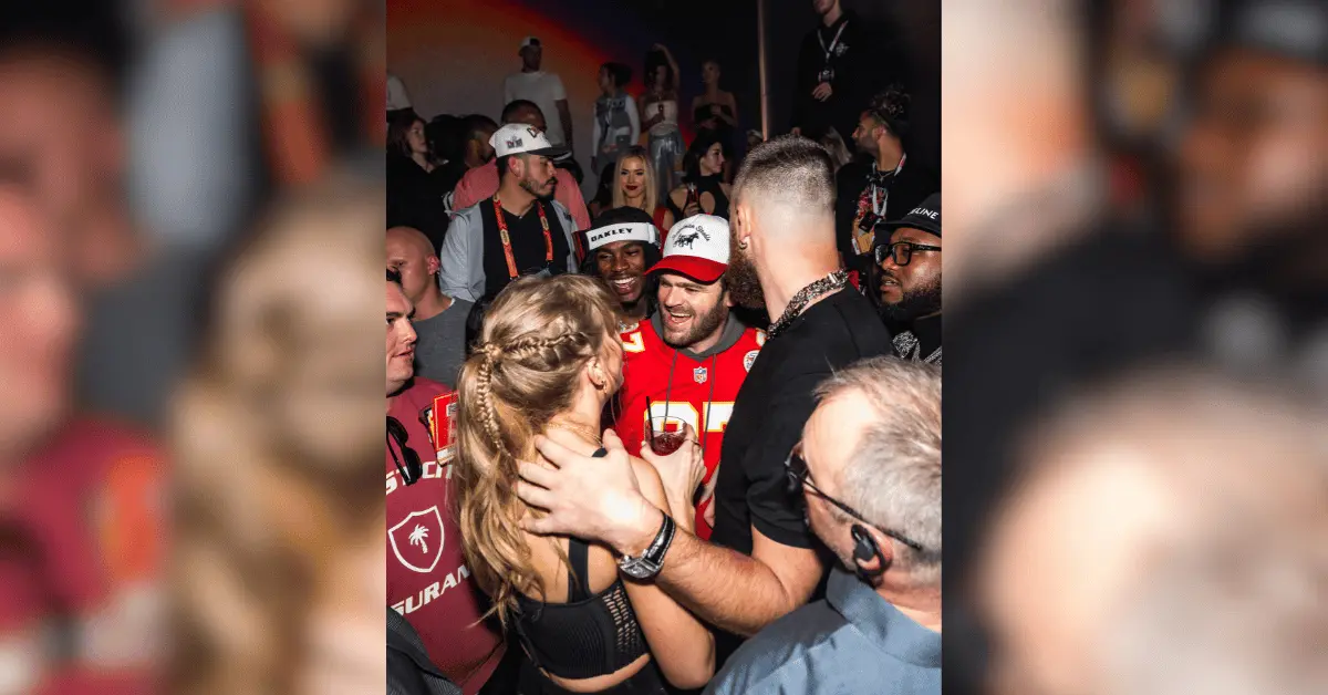Travis Kelce Disrespects Taylor Swift at Las Vegas Club Party With Patrick Mahomes