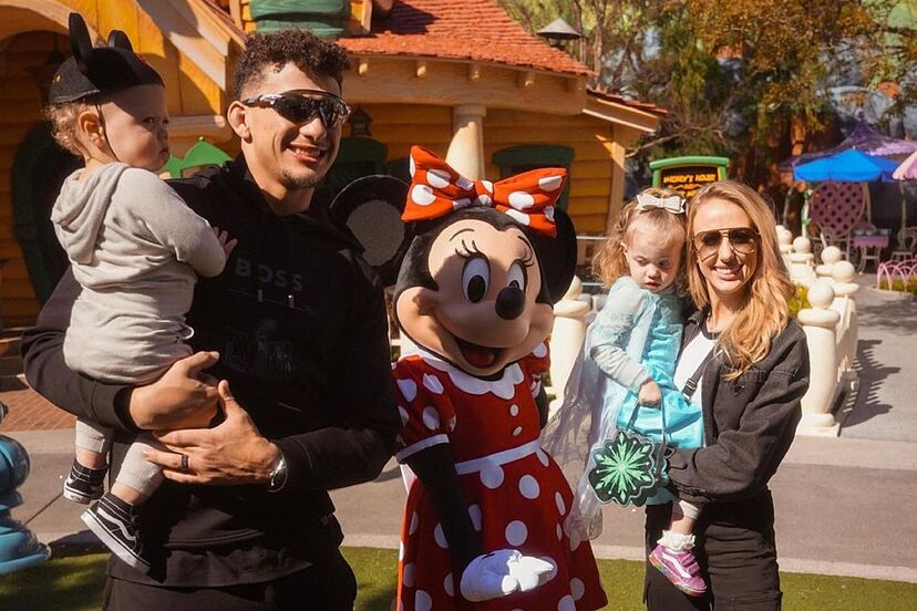 Patrick Mahomes Shares More from Family Moments at The Happiest Place on earth