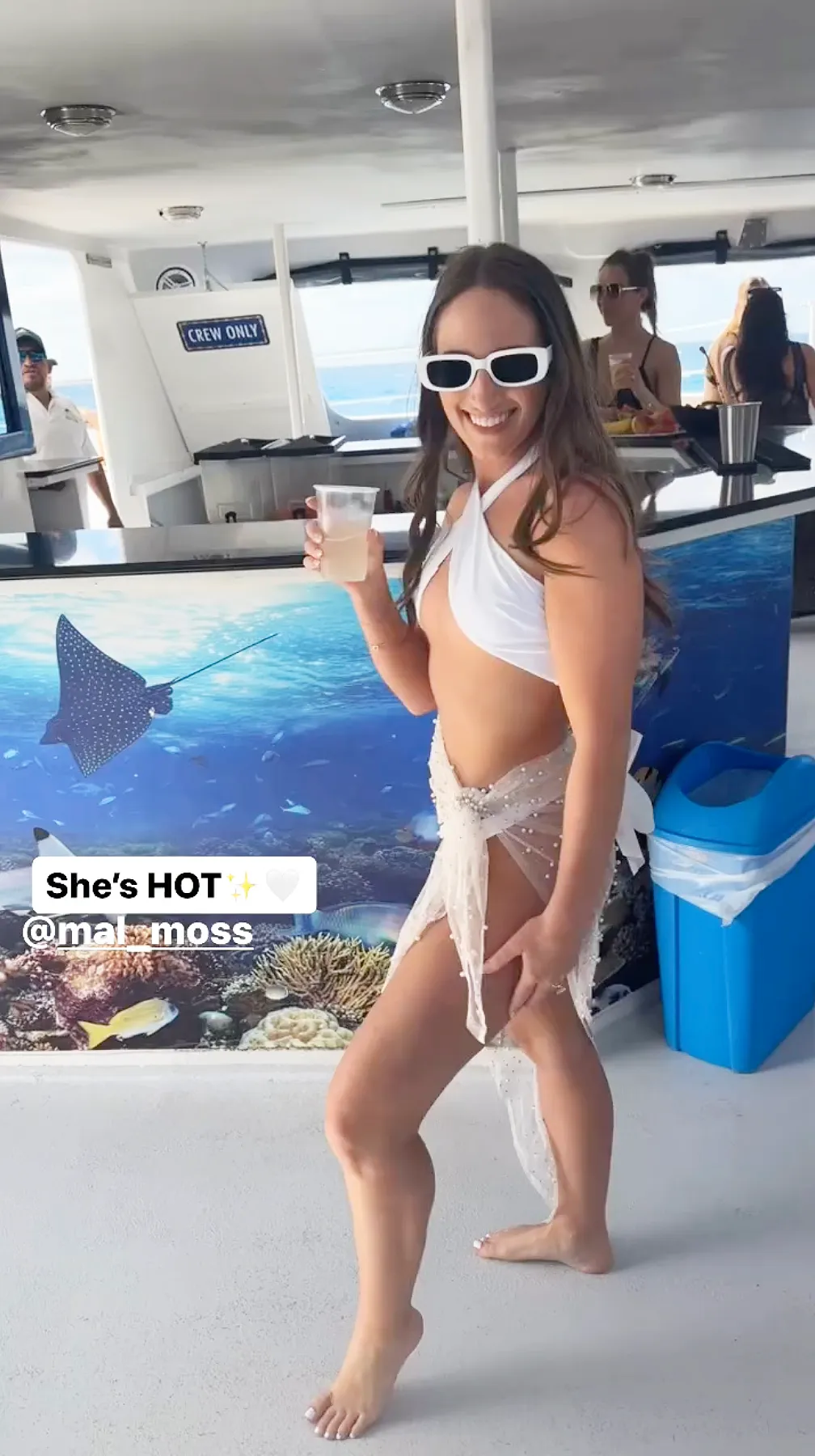 Brittany Mahomes’ Vacation Cause A Stir Online As She Parties Off The Coast Of Mexico