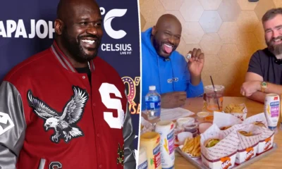 Shaquille O'Neal Advice Jason Kelce as The Eagles Star Make Plans for Retirement