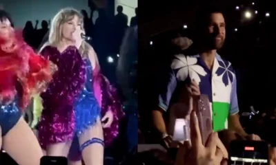 Travis Kelce Supports Taylor Swift at Eras Tour Stop in Sydney, Australia