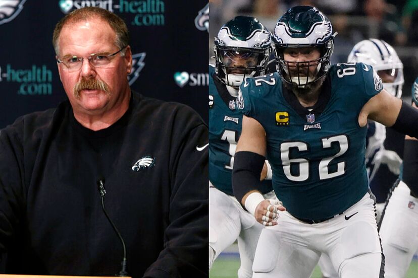 Jason Kelce looks back at Andy Reid's influence in his emotional retirement press conference