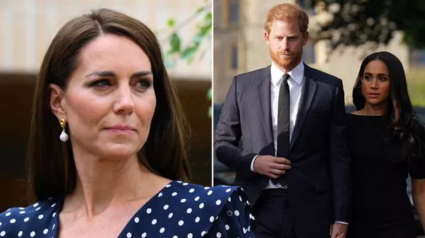 Meghan Markle and Prince Harry warned to carefully mind their business amid Kate Middleton health speculation