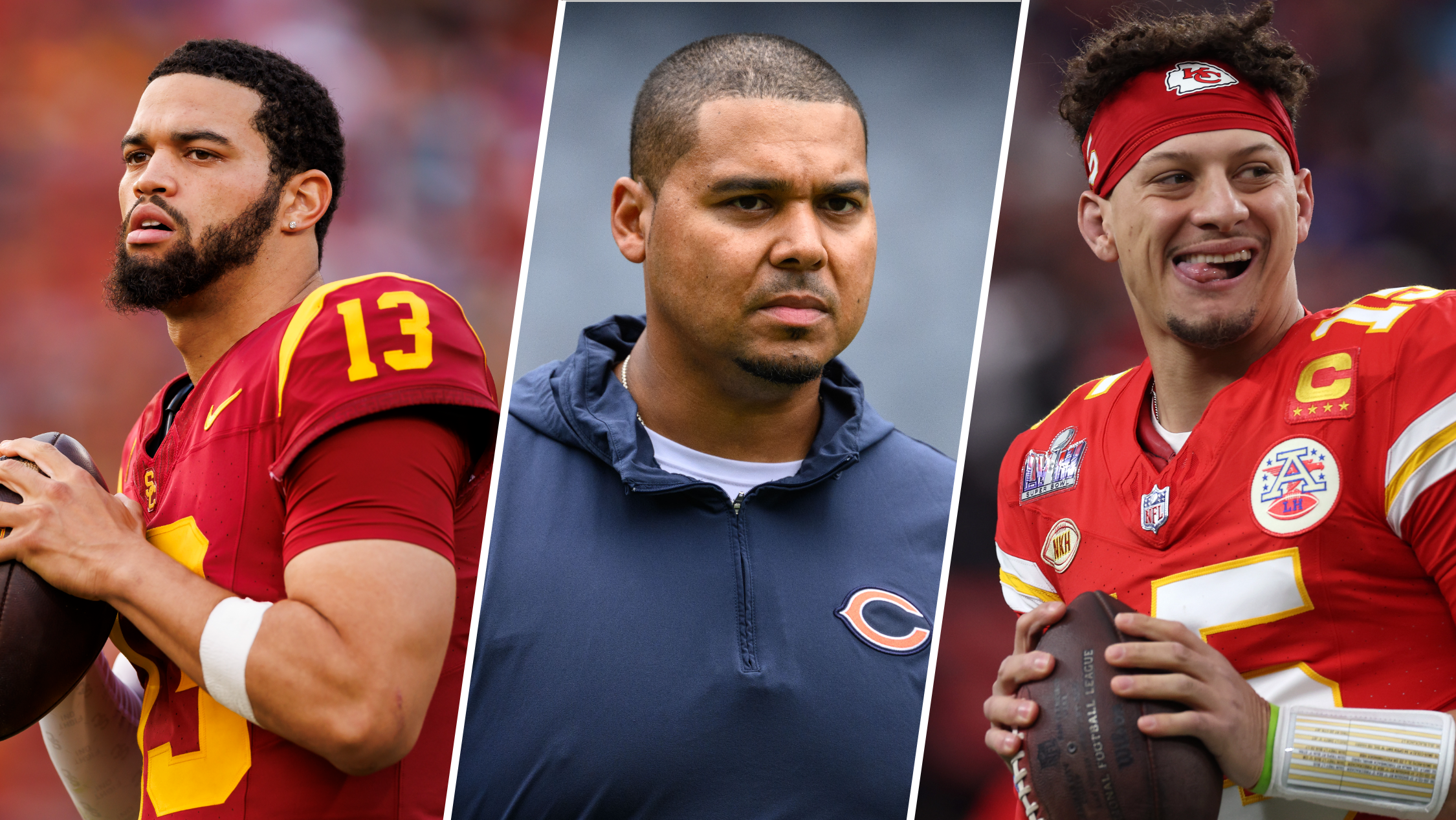 Bears GM Ryan Poles sees similarities between Patrick Mahomes, Caleb Williams