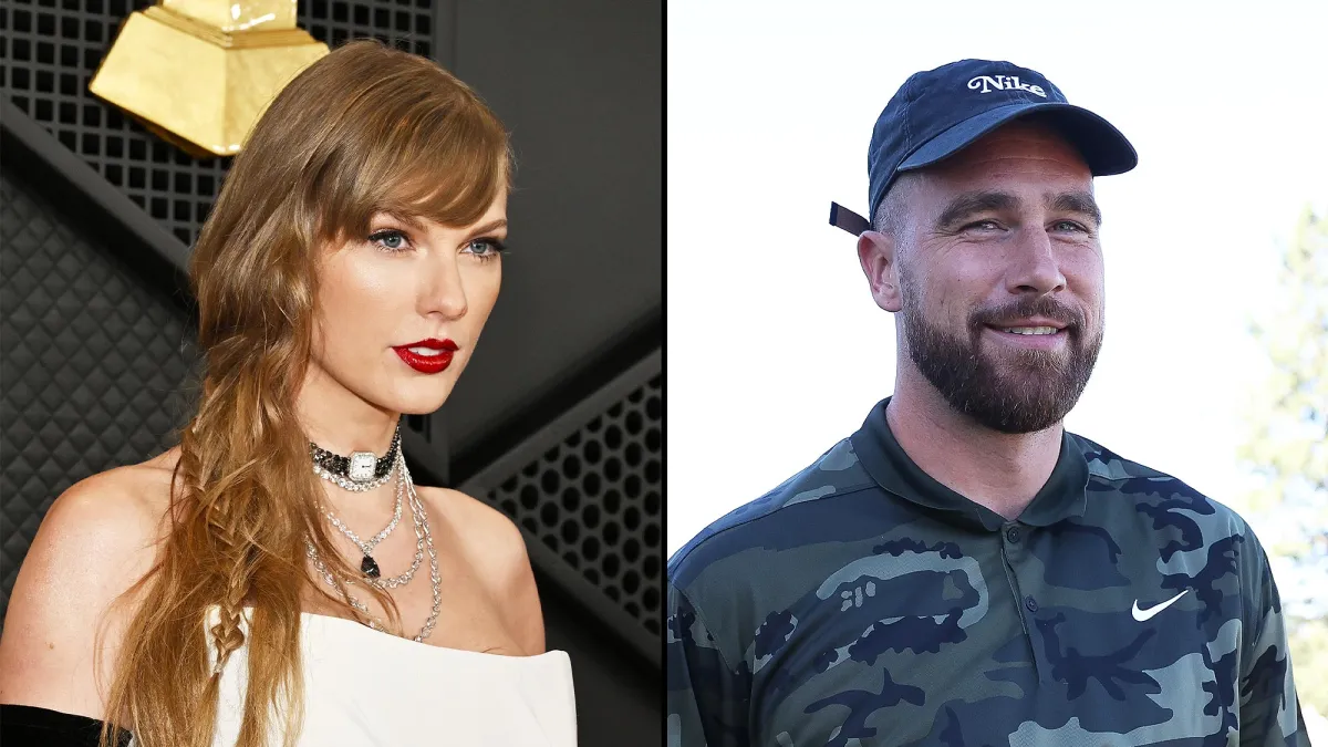 Taylor Swift and Travis Kelce are in the United States from their Bahamas Vacation and are both seen entering Taylor Swift's Mansion and both have an ODD look ''Have they broke up?''