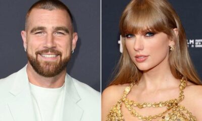 WATCH: Emotional moment as Travis Kelce says in an interview ''Taylor Swift Made me a Different Man''...watch Taylor Swift blushing