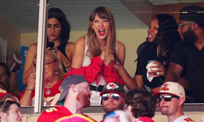 Taylor Swift: The Global Phenomenon with a Heart of Gold, embarking on a Journey of Love and Loyalty Beside Travis Kelce,Her Unwavering Support Lighting Up the Stadiums. A Melody of Devotion Beyond the Stage, Where Her Songs Meet His Sportsmanship in a Symphony of Celestial Harmony