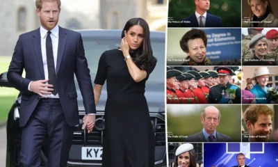 Harry and Meghan ‘demoted’ to be next to Prince Andrew on royal family website