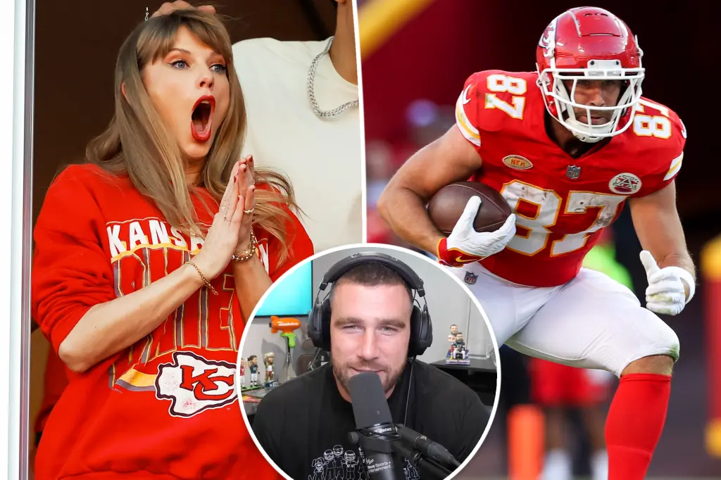 EXCLUSIVE: Taylor Swift thinks Travis Kelce's NFL dominance is is 'beyond sexy' and loves going to games so she can bond with his friends and family- while Kansas City Chiefs star is telling popstar she's his lucky charm- News Details below