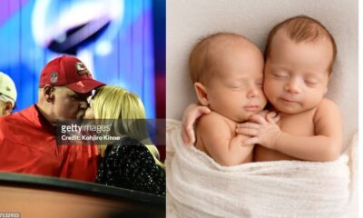 Best wishes: Andy Reid said, "I felt like I was dreaming," after he and his wife had a lovely set of twins after 40 years of marriage. What a surprise gift from God...